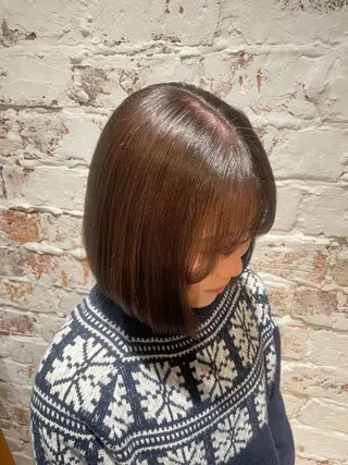 ミディアム カラー kakimoto arms 青山店所属・highlight 🤍RIOのヘアスタイル