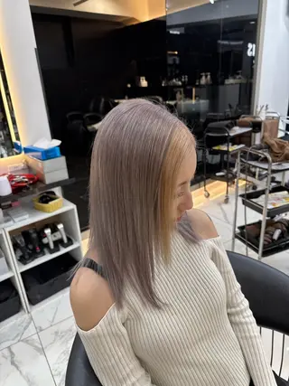 ミディアム カラー Lapis渋谷本店 Rikoのヘアスタイル