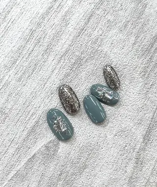 ネイル ⭐︎休業中の練習⭐︎ JNA認定講師髙橋のネイルデザイン