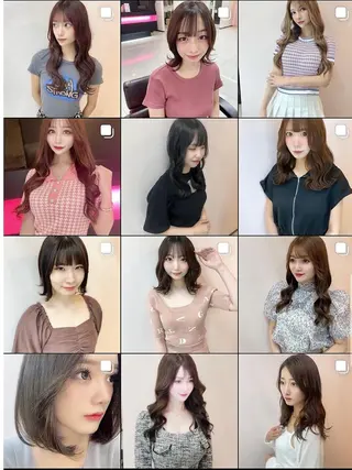 セミロング ヘアアレンジ カラー メンズ KAZU TACKYのヘアスタイル