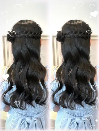 ロング ヘアアレンジ 艶髪/柔らかカラー /アレンジ🪞あまにのヘアスタイル