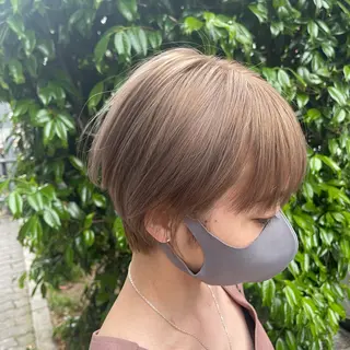 ショート ワンホンヘア ケラチン/Kaitoのヘアスタイル