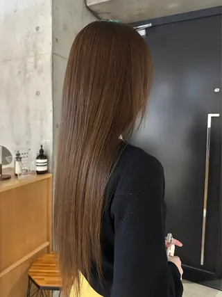 ロング カラー 中里　凜 /自由が丘のヘアスタイル