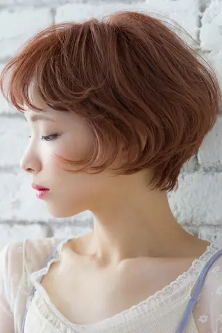 ミディアム 美髪形成！色素改善！ 秋田　和輝のヘアスタイル