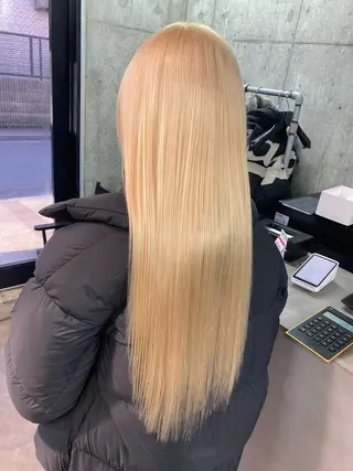 ロング カラー ✨最安値✨エクステ カラー🌼つきな🌼のヘアスタイル