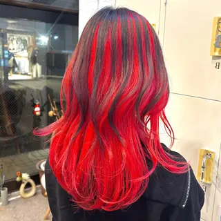 ロング カラー 🍎ダブルカラー/ ショートボブ🍎リオのヘアスタイル