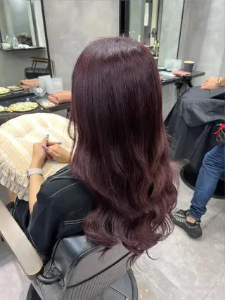 ロング カラー ヘアアレンジ ar+ ❤︎ maiのヘアスタイル