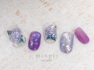 ネイル 𖡼 yumenoのネイルデザイン