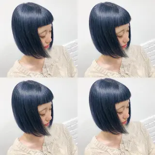 ショート カラー ヘアアレンジ メンズ キッズ 💟Chloe原宿店 🩶ハイトーンのヘアスタイル