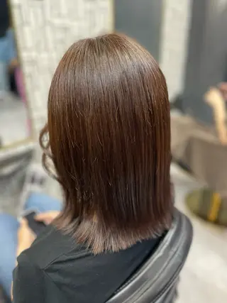セミロング 篠原 侑作のヘアスタイル