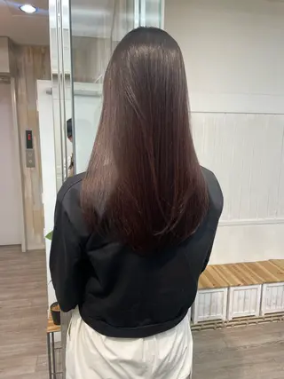 セミロング HIKARU副店長/ ✨️髪質改善のヘアスタイル