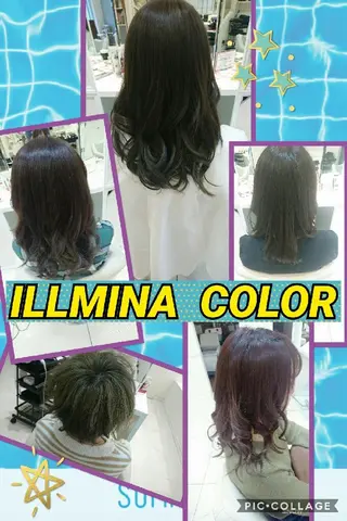 セミロング 永島 桜のヘアスタイル