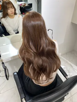 ロング カラー haruka /韓国レイヤーのヘアスタイル