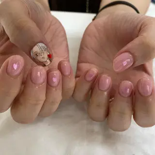 ショート 池袋痛ネイル Nok. 渡辺のネイルデザイン