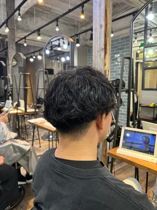 パーマ メンズ 村本 優依のヘアスタイル