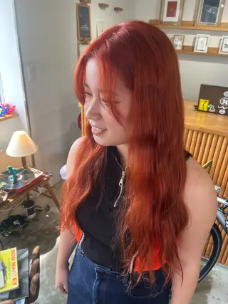 ロング ノハナ💜北谷 BY MY SIDEのヘアスタイル