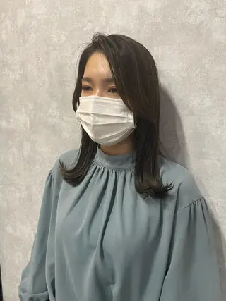 ミディアム C’LD hair  produce /シールドヘア所属・モテ髪/ボブ/ショー ト/アダチフウトのヘアスタイル