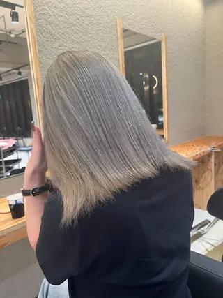 ミディアム 🏅EIGHT難波/ 【店長】タモツのヘアスタイル