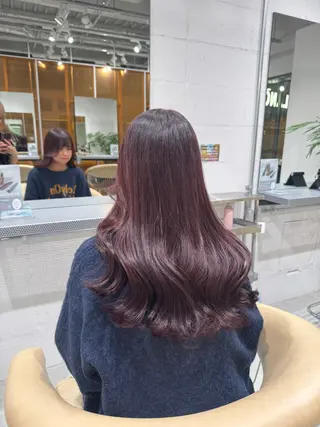 ロング カラー 🐰パーマモデル募集 🐰大場杏里🐰のヘアスタイル