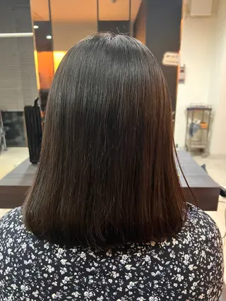 ミディアム 服部 楓のヘアスタイル