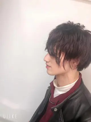 カラー メンズ jill by gisel＿奥家のヘアスタイル