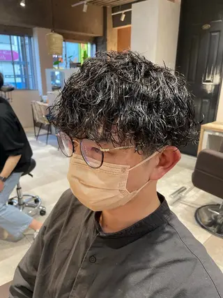パーマ メンズ 👾TAMURA MAAYA👾のヘアスタイル