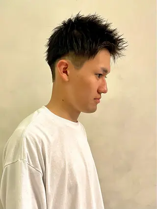 ショート メンズ misch by urban所属・髪質改善ストレート KENTOのヘアスタイル