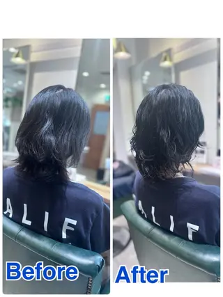 ショート laffin❁ななみ /パーマスタイルのヘアスタイル