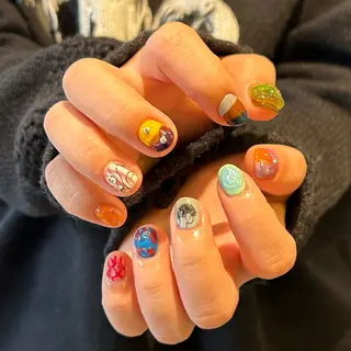 ネイル 個性派ネイル シノのネイルデザイン