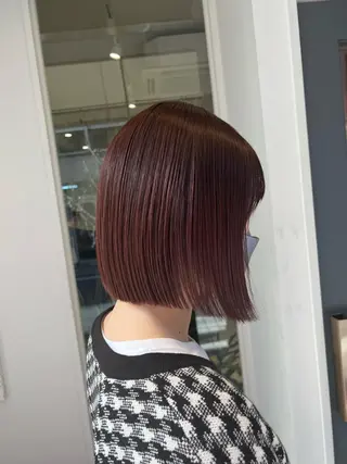 ミディアム カラー 🥀韓国ヘア🥀 宮津真菜のヘアスタイル