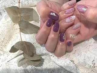 ミディアム m kaori𓃟のネイルデザイン