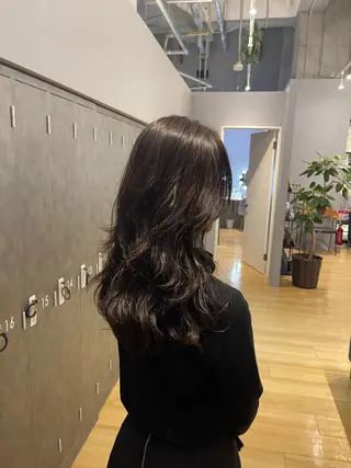 カラー GIEN Nu+ 中谷 翔のヘアスタイル