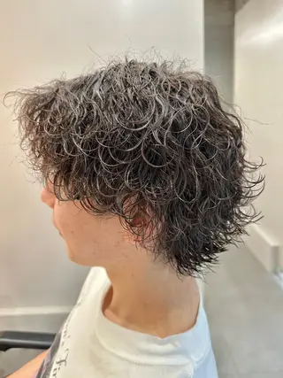 パーマ メンズ 立川/過去1の毛流れ パーマ/しゅーとのヘアスタイル
