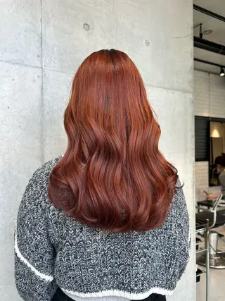 セミロング カラー ヘアアレンジ ボブ艶モテカラー🫧 カリンのヘアスタイル