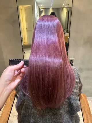 セミロング カラー 🪞個室サロン/韓国 艶髪/keito🪞のヘアスタイル