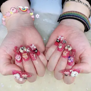 ネイル H3 Nail Tsuki🦋💙のネイルデザイン