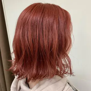 ミディアム カラー ヘアアレンジ 【Sweep】おじま のぞみのヘアスタイル