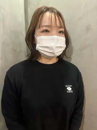 ショート カラー ヘアアレンジ stylist/蛯谷 珠里のヘアスタイル