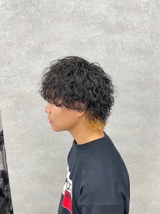 カラー パーマ メンズ SEIGO/カット /メンズパーマ🔥のヘアスタイル