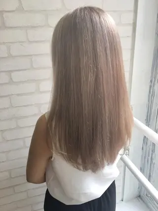 ロング カラー ヘアアレンジ エクステの神様 ▫️原島ユウヤ▫️のヘアスタイル