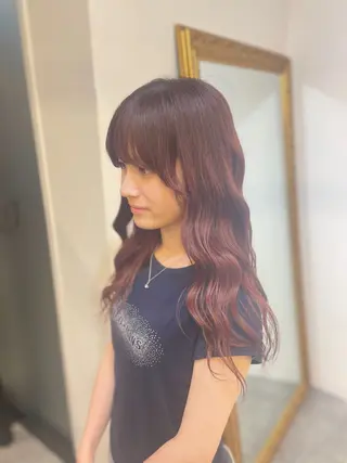 ロング カラー Trinity所属・𝐌𝐢𝐮 /本厚木美容室のヘアスタイル