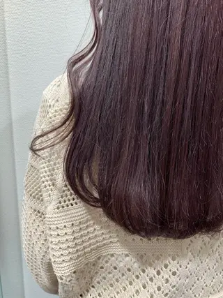 ロング カラー 田中 優衣のヘアスタイル