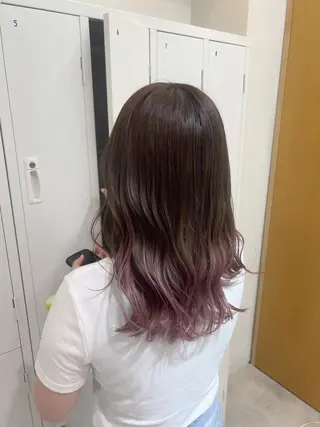 セミロング カラー collet矢島/ ブリーチ指名No.1のヘアスタイル