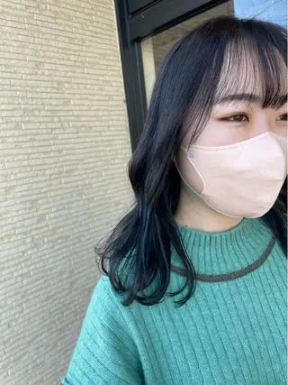 カラー 小久保 里紗のヘアスタイル