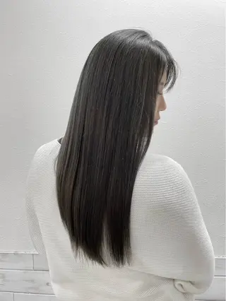 ロング LABO.所属・LABO. 門屋和香那のヘアスタイル