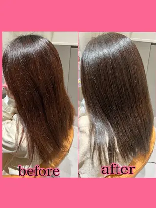 セミロング カラー 大久保 陽子のヘアスタイル