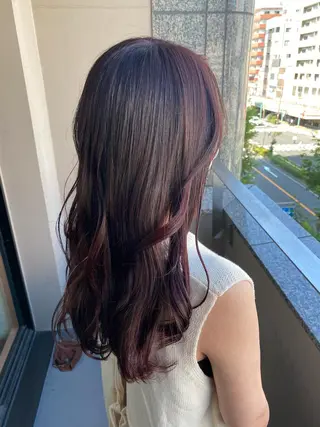 ロング カラー 大人可愛いヘアー🌈 uta kanaのヘアスタイル