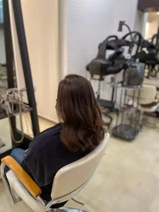 セミロング スーパーカット　tip&toe所属・松山弘樹/ 佐倉/髪質改善のヘアスタイル