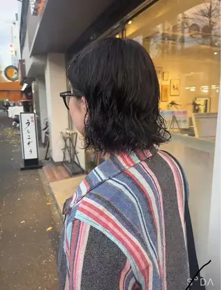 ミディアム EARTH AOBADAIのヘアスタイル