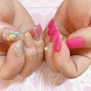 ネイル tRING＊ しいの木台のネイルデザイン